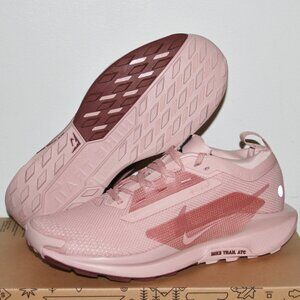 Nike Pegasus Trail 5 Gore-Tex Running Shoes Womens 8 Pink Oxford GTX